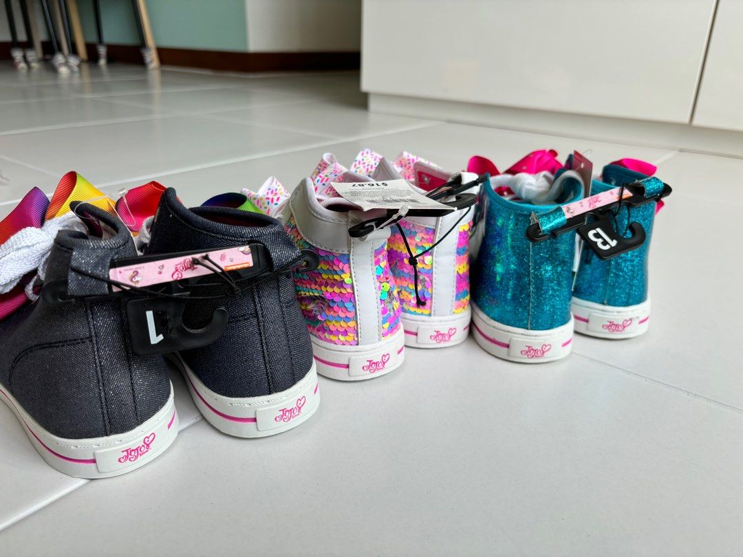 Jojo Siwa Girls shoes US size 13 and juniors 1 Babies Kids Babies Kids Fashion on Carousell