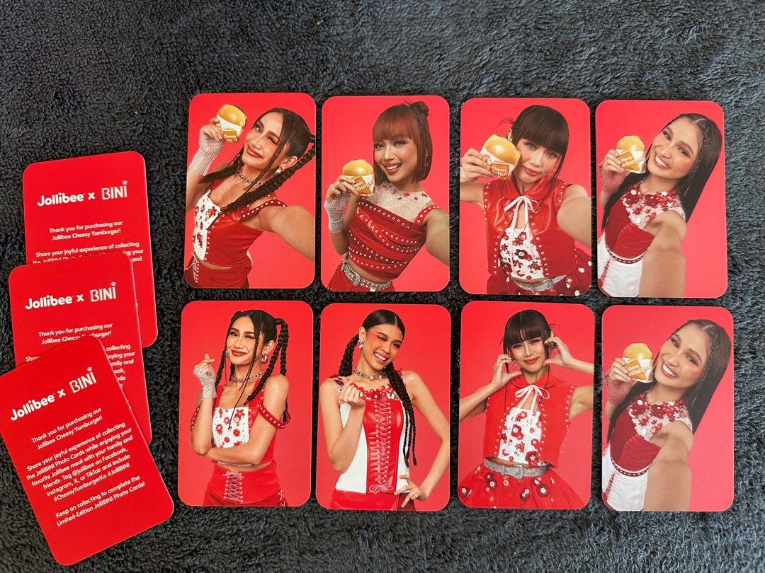 Jolli x Bini Photocard (Category: K-Wave Merchandise) located in Valenzuela. Submitted by masterbox001 (Listing ID 1324998546, Image 1). Description: Jolli x Bini Photocard for sale (Not Fanmade) 500 take all Location: Valenzuela Delivery via lalamove: Buyer po ang magbook and mag shoulder ng rider fee .