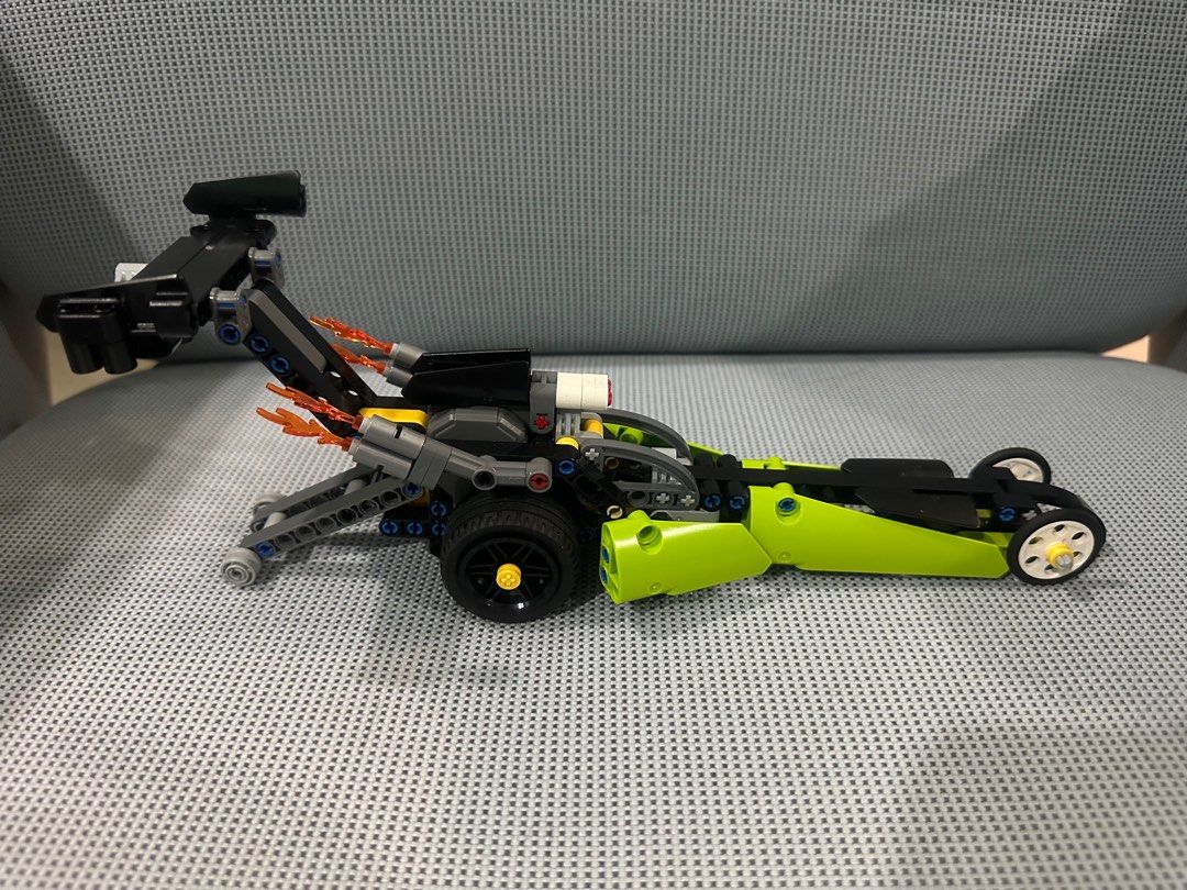 Lego Technic Dragster Pull back Car Model 42103 Hobbies Toys Toys Games on Carousell