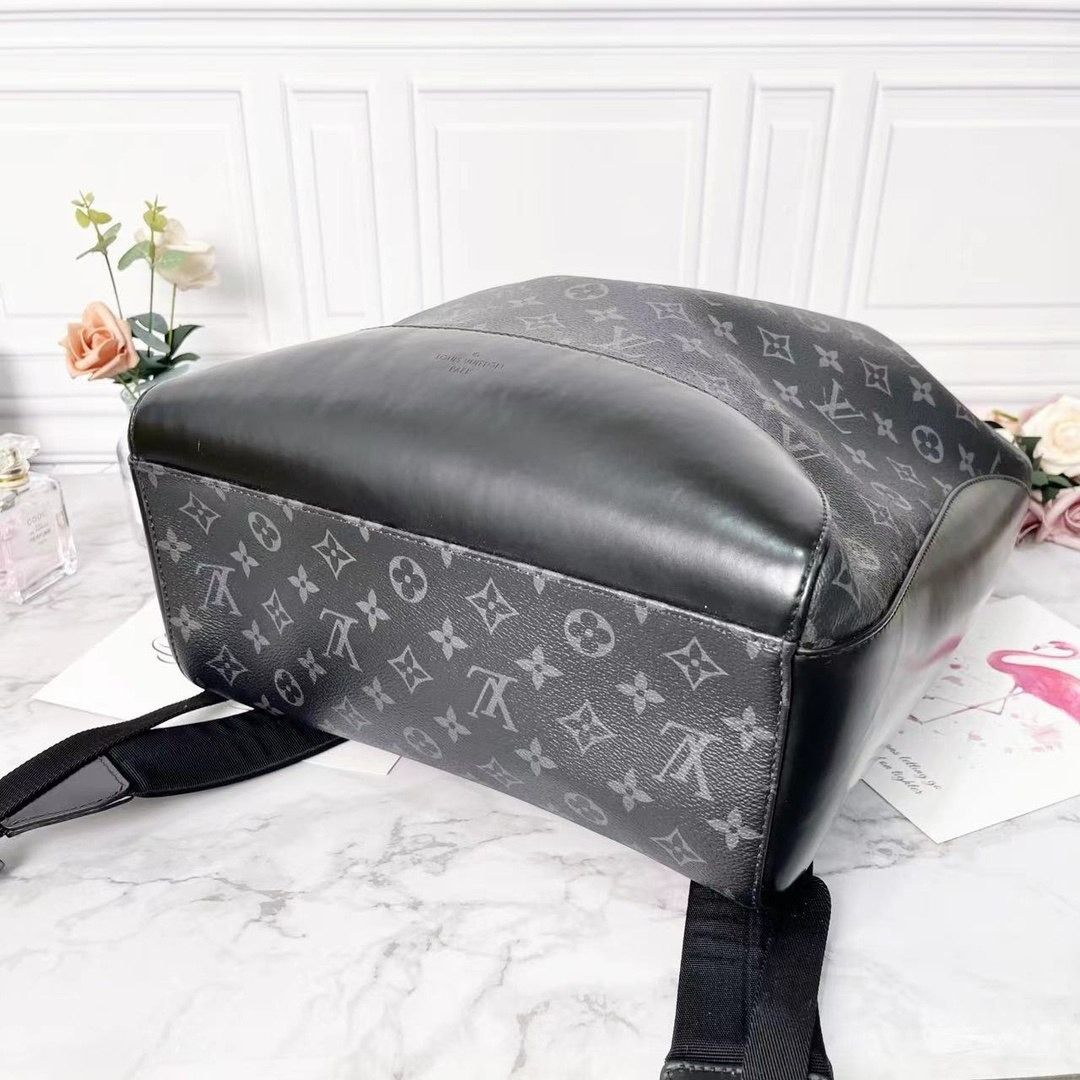 Louis Vuitton Explorer Backpack in Monogram Eclipse Luxury Bags Wallets on Carousell