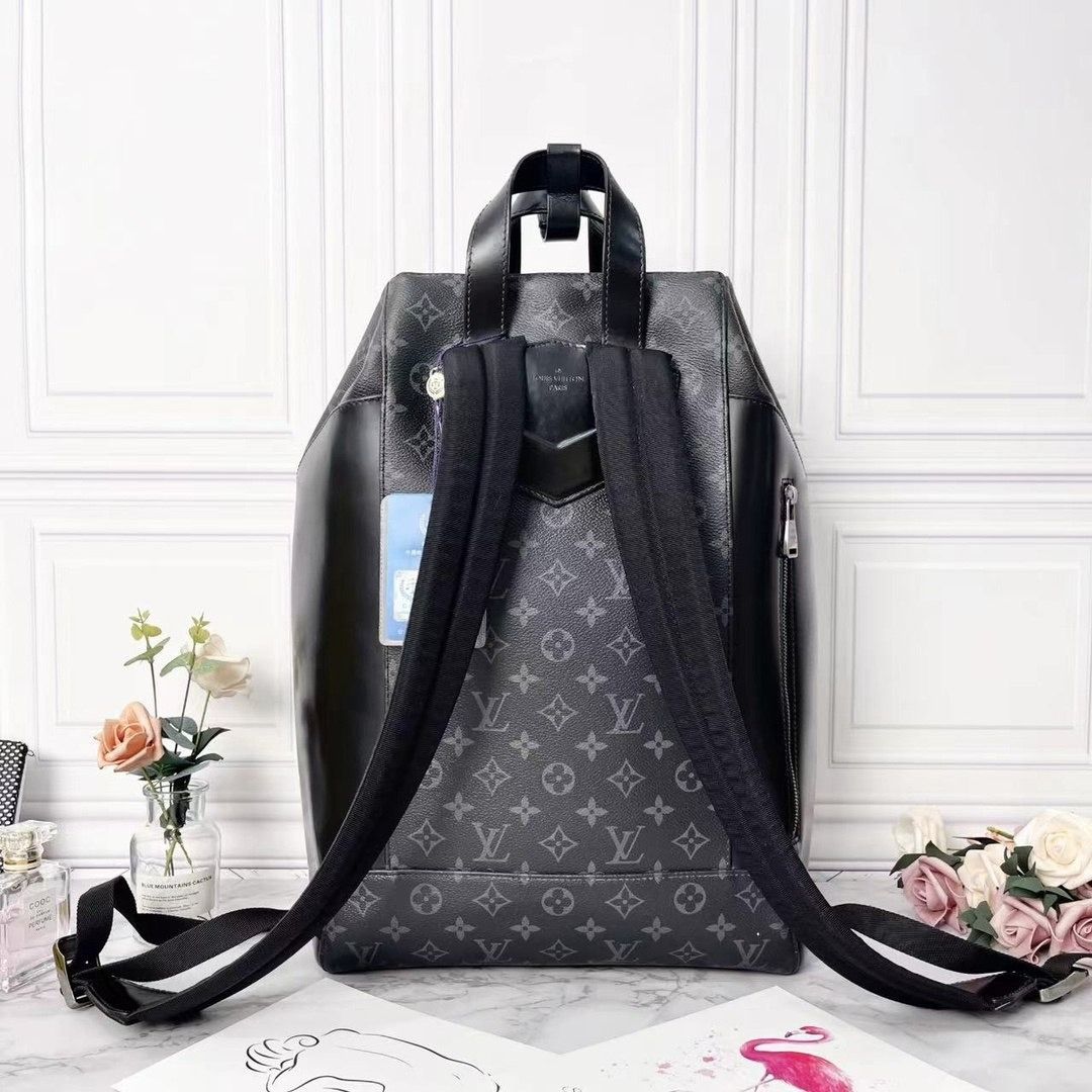 Louis Vuitton Explorer Backpack in Monogram Eclipse Luxury Bags Wallets on Carousell