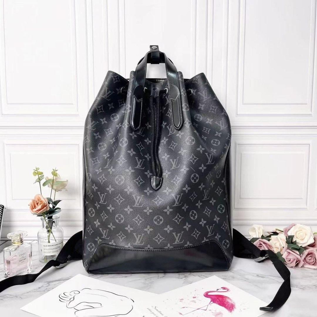 Louis Vuitton Explorer Backpack in Monogram Eclipse, Luxury, Bags & Wallets  on Carousell