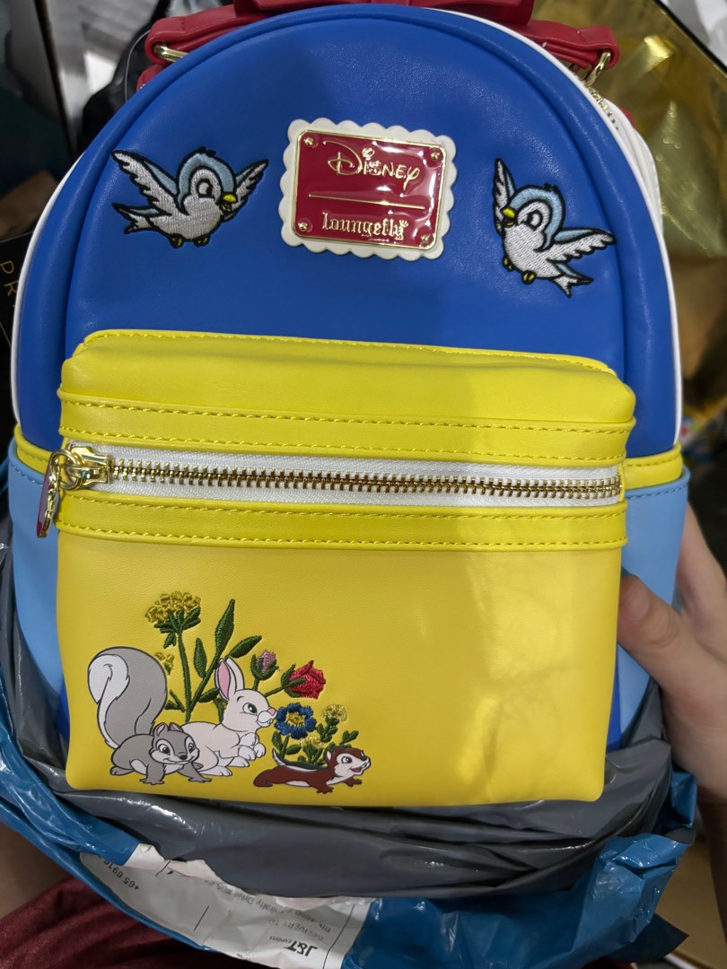 Loungefly Snow White bow bag Women s Fashion Bags Wallets Backpacks on Carousell
