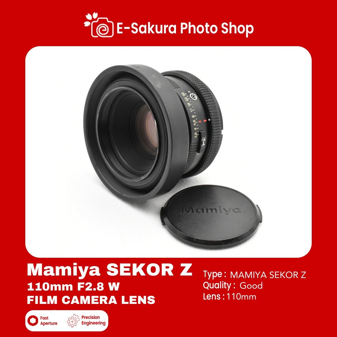 Mamiya-Sekor Z 110mm f/2.8レンズ(ジャンク) MAMIYA-SEKOR C 110mm F2