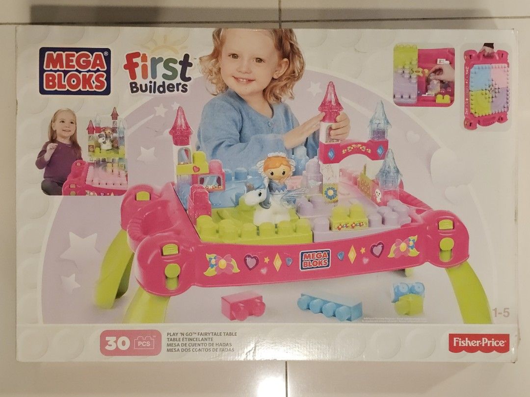 Mega bloks play n go table 2025