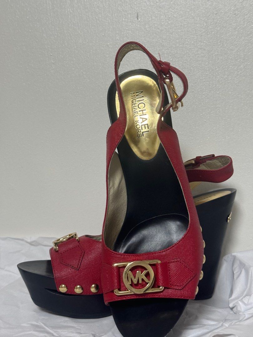 Michael kors charm sling platform pumps store