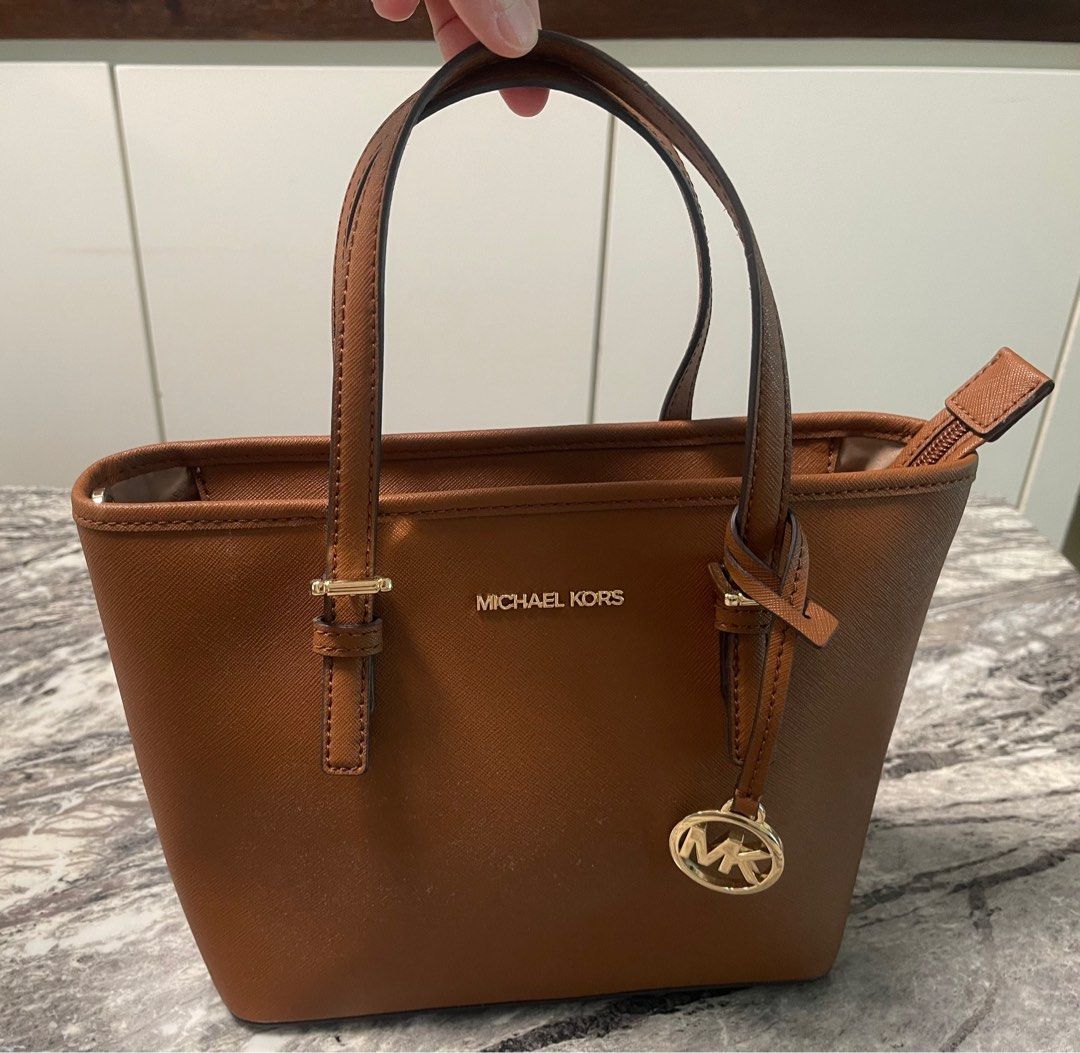 Michael Kors Jet Set Travel Extra Small Top Zip Tote Bag Carousell