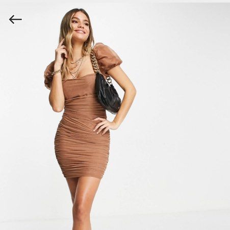Missguided mesh bodycon dress, Women's Fashion, Dresses & Sets, Dresses on  Carousell