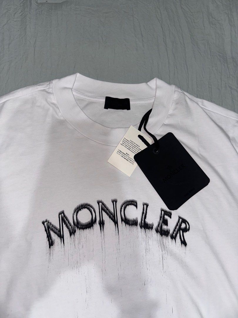 Moncler Mens Oversized Shirt (Category: Luxury Apparel) located in San Juan City. Submitted by declutterclosetcleanup (Listing ID 1327058280, Image 2). Description: Authentic Moncler Tshirt Brand New Bought From US Original Price 385USD Size Large .