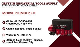 Morse Plumber Kit