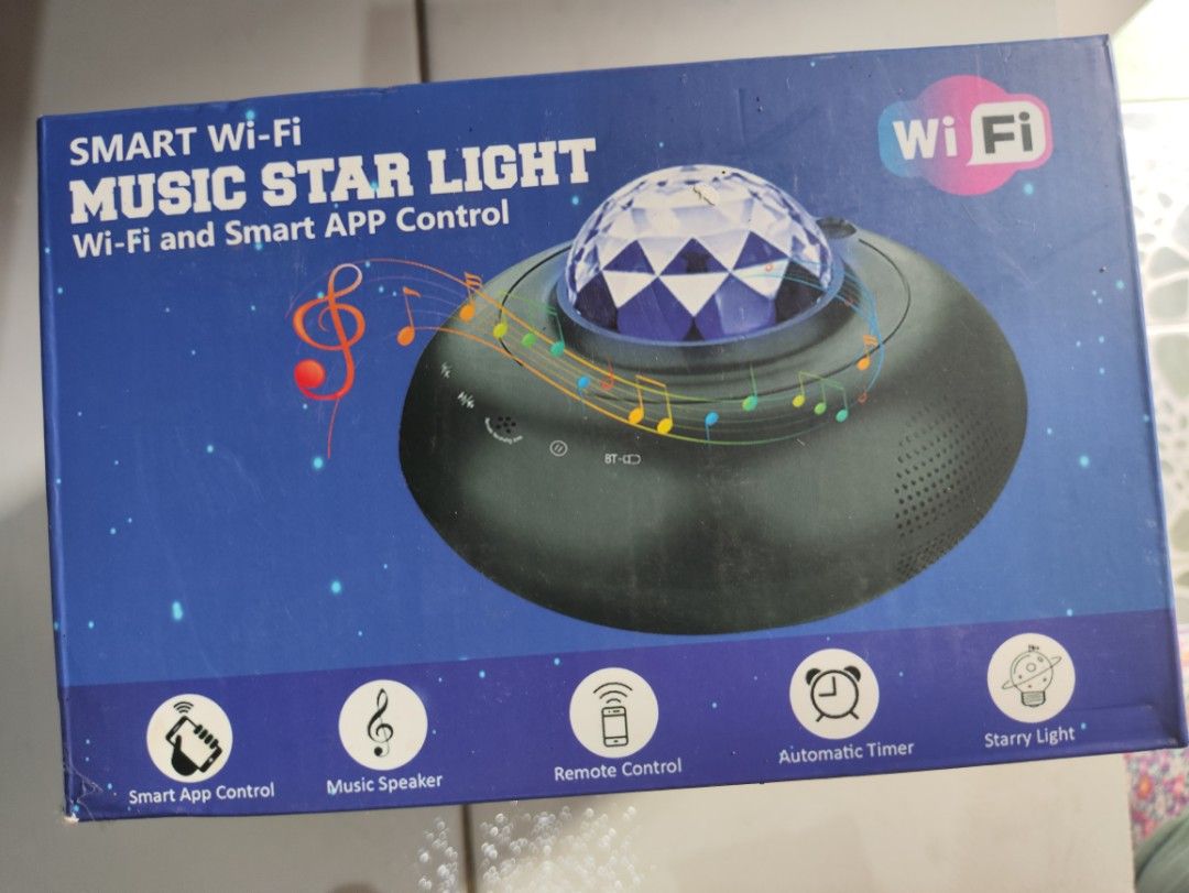 Music Star Light (Category: Lighting) located in Quezon City. Submitted by pickitty (Listing ID 1327129426, Image 1). Description: pick up in Project 4, QC.