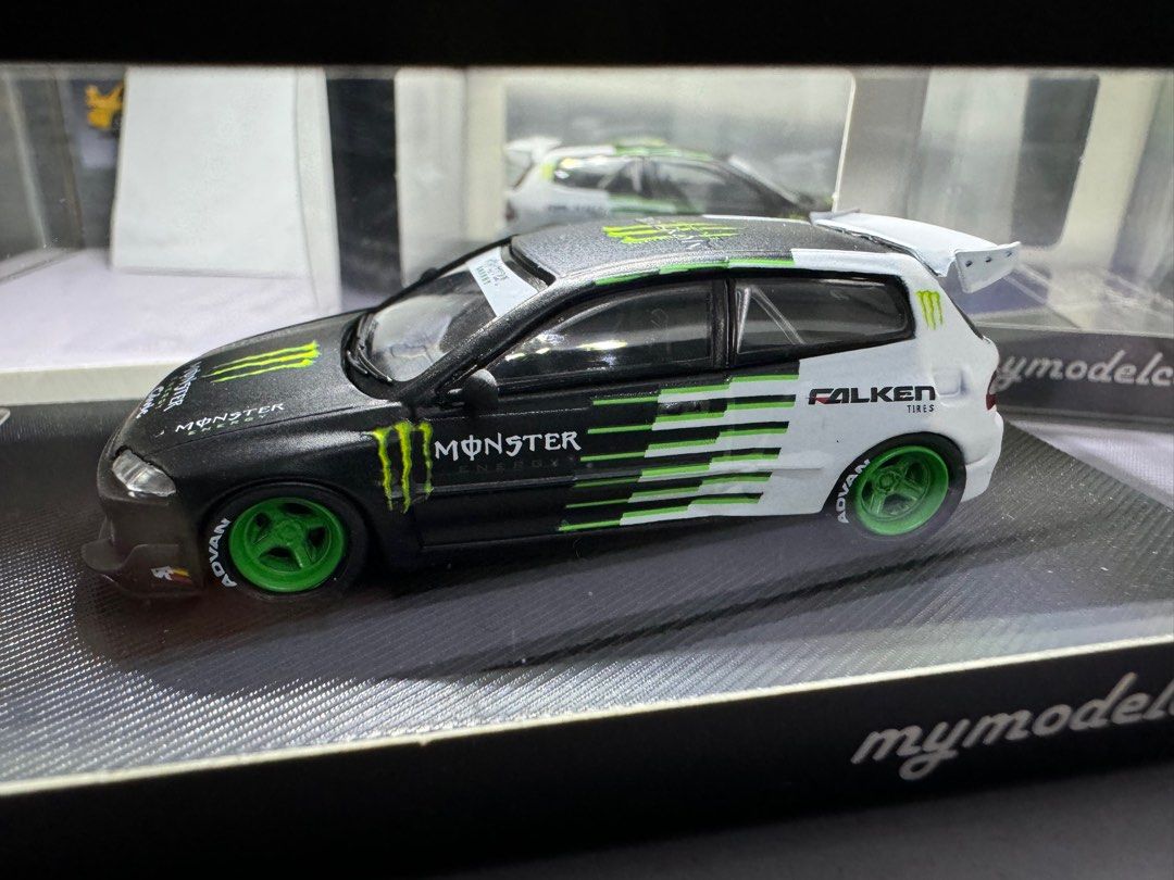 MyModelCollect 1/64 Honda Civic EG6 Rocket Bunny Monster