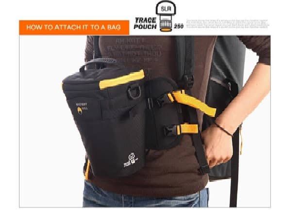 Mystery wall Tracer Pouch (Category: Camera Bags & Carriers) located in Naga. Submitted by ejfinds5 (Listing ID 1327067081, Image 2). Description: Padded sling bag, can be used as bag attachment, waterproof, can fit my nikon D7500 with sigma 70-300 mm lens HxW 21 cm 18-11 cm Waterproof rfs: spare.