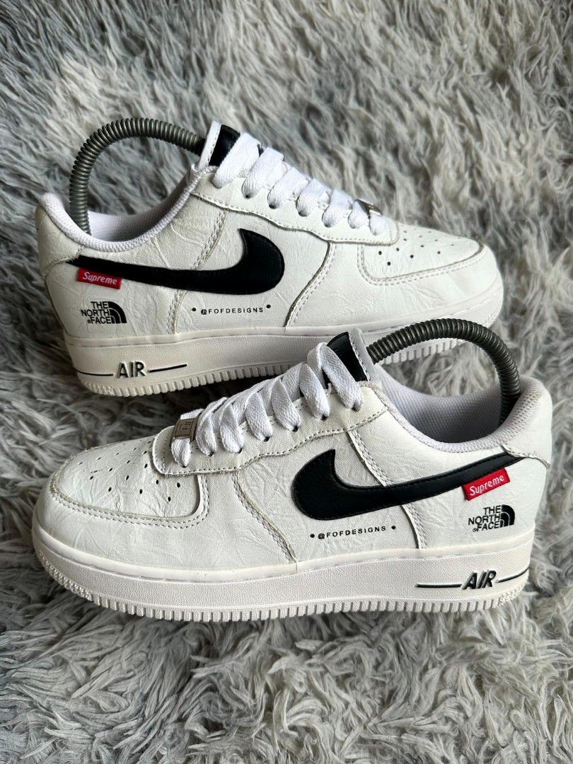 NIKE AF1 SUPREME X THE NORTH FACE Women s Fashion Footwear Sneakers on Carousell