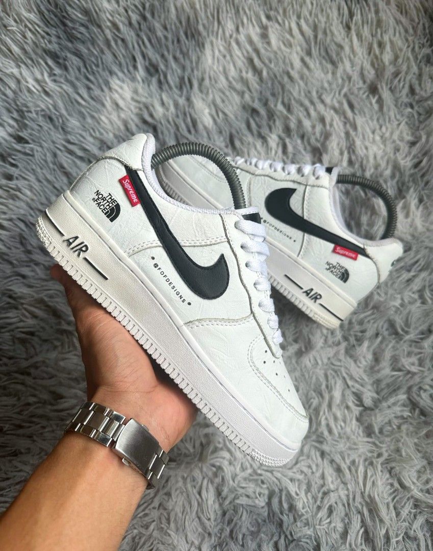 NIKE AF1 SUPREME X THE NORTH FACE Women s Fashion Footwear Sneakers on Carousell