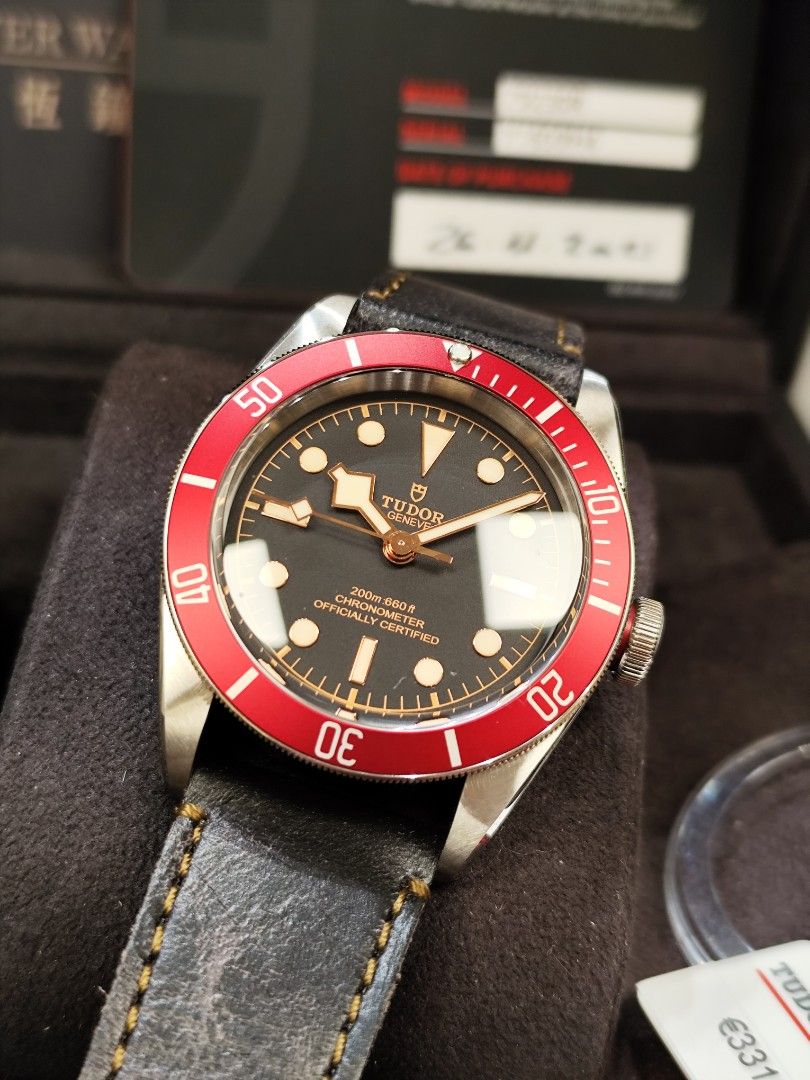Tudor heritage black bay red new arrivals