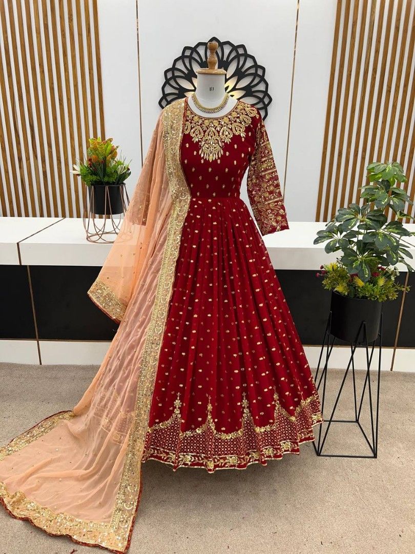 Party wear grand dress best sale