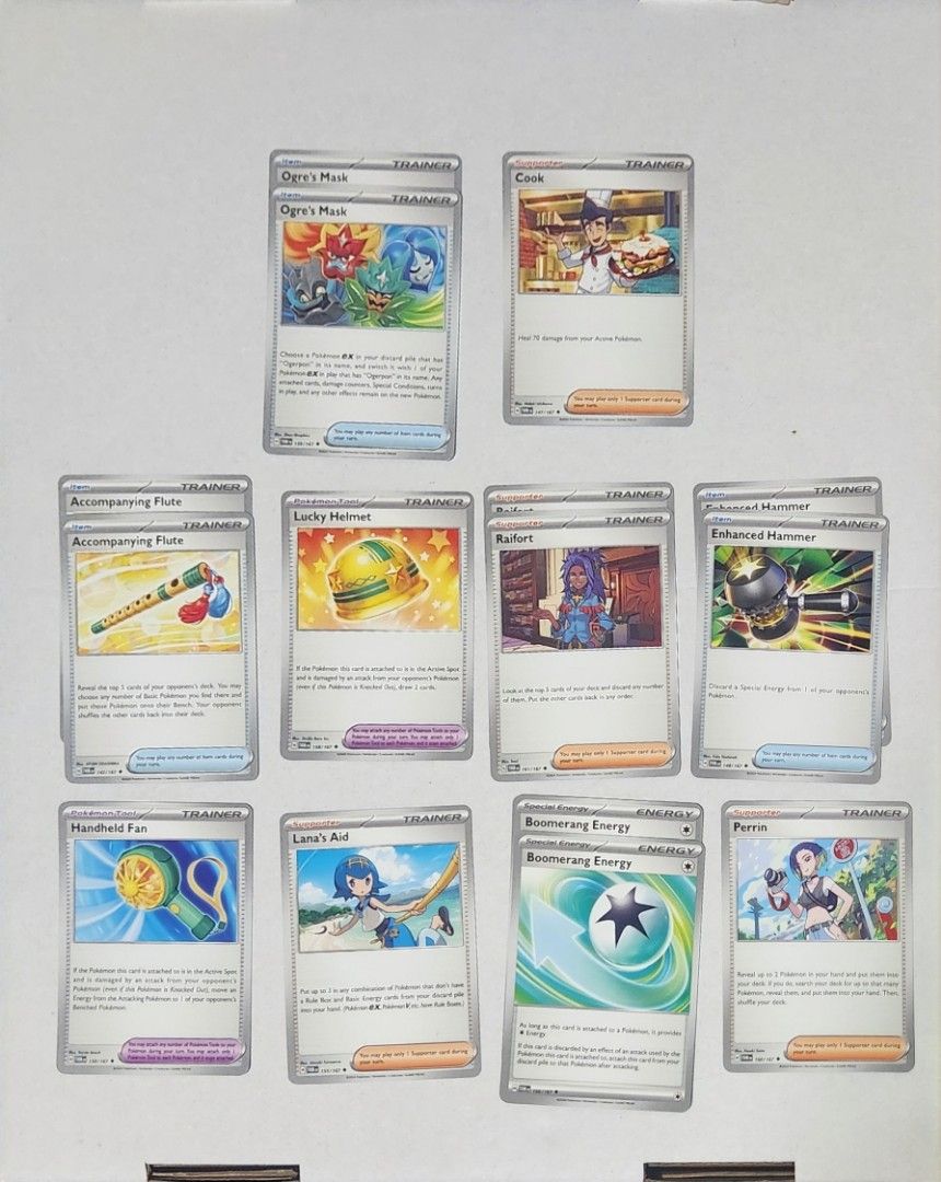 Pokemon Trainer Cards, Hobbies & Toys, Toys & Games on Carousell