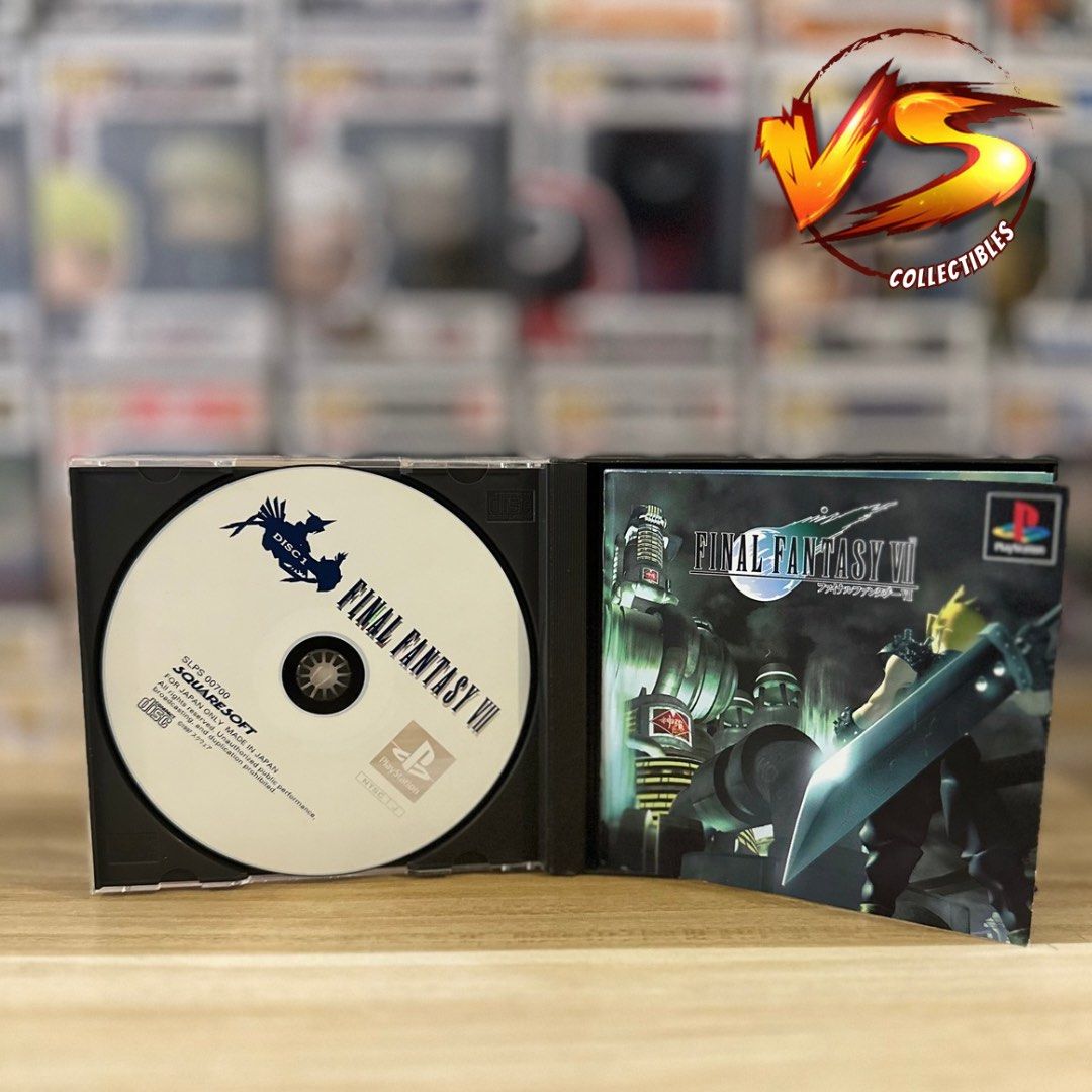 PS1 - Final Fantasy VII [Original JP], Video Gaming, Video Games ...