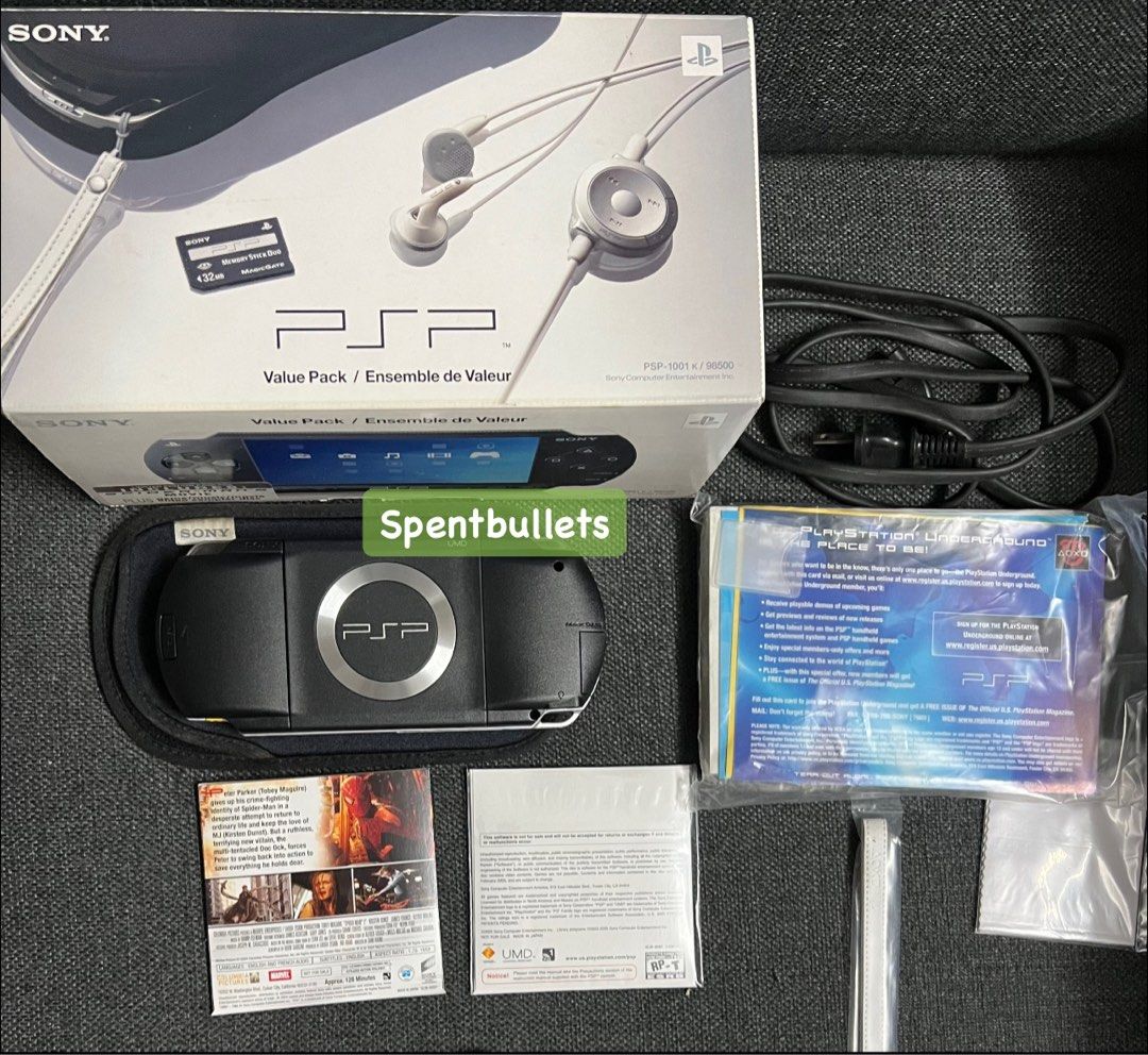 PSP 1001k orders bundle