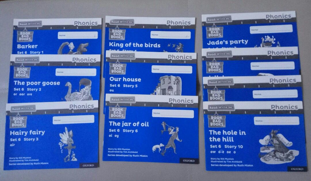 READ WRITE INC.（Set 5 & 6）, 興趣及遊戲, 書本 & 文具, 小朋友書 Carousell