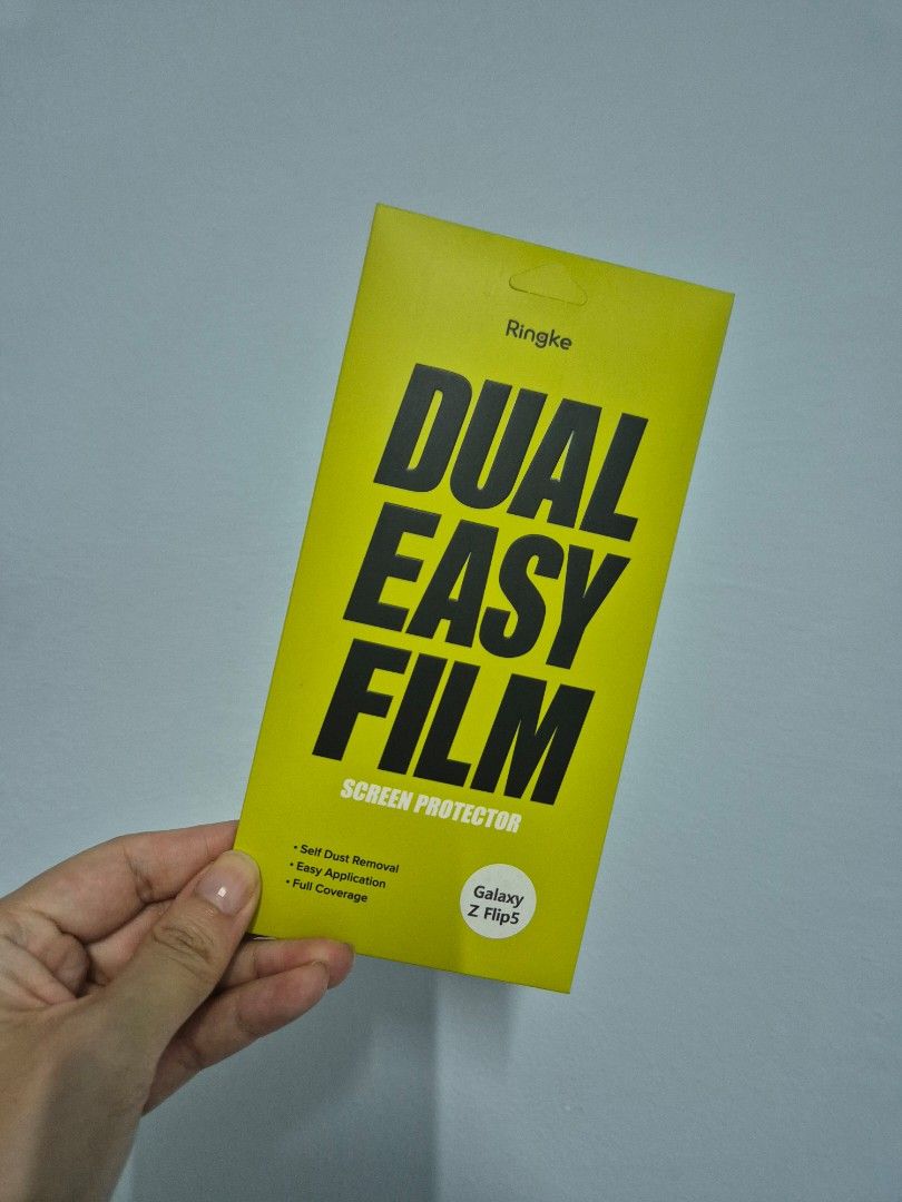 Ringke Dual Easy Film Screen protector for Samsung Flip 5, Mobile