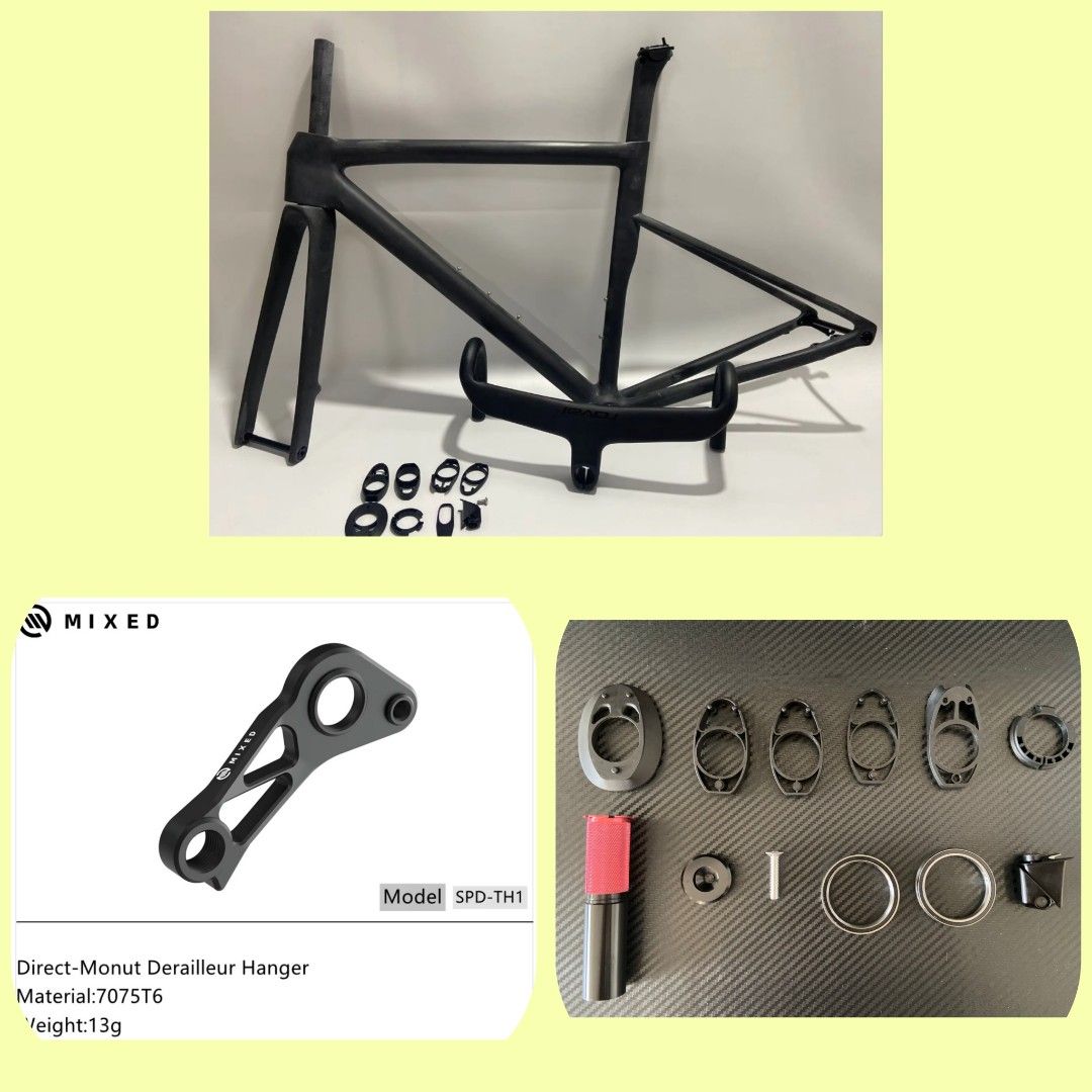 Roadbike Ultralight SL8 Frame Integrated Handlebar Computer Set Direct Mount Rear Hanger Sports Equipment Bicycles Parts Bicycles on Carousell