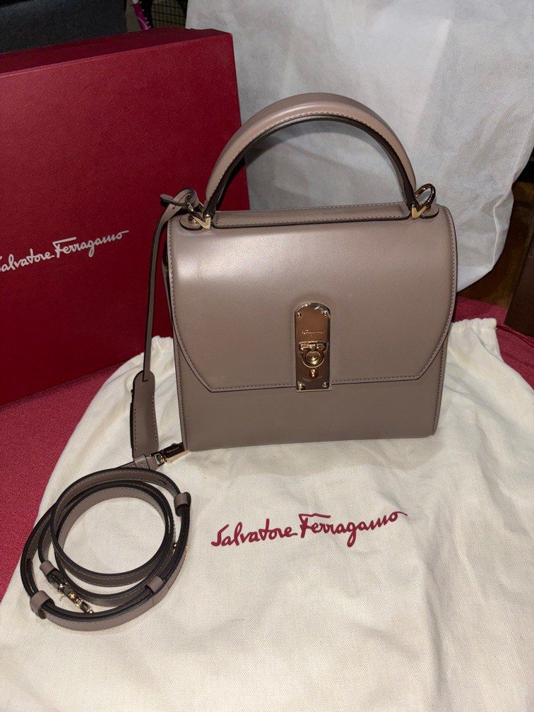 Authentic Brand New Salvatore Ferragamo Boxzy Bag Luxury Bags Wallets on Carousell