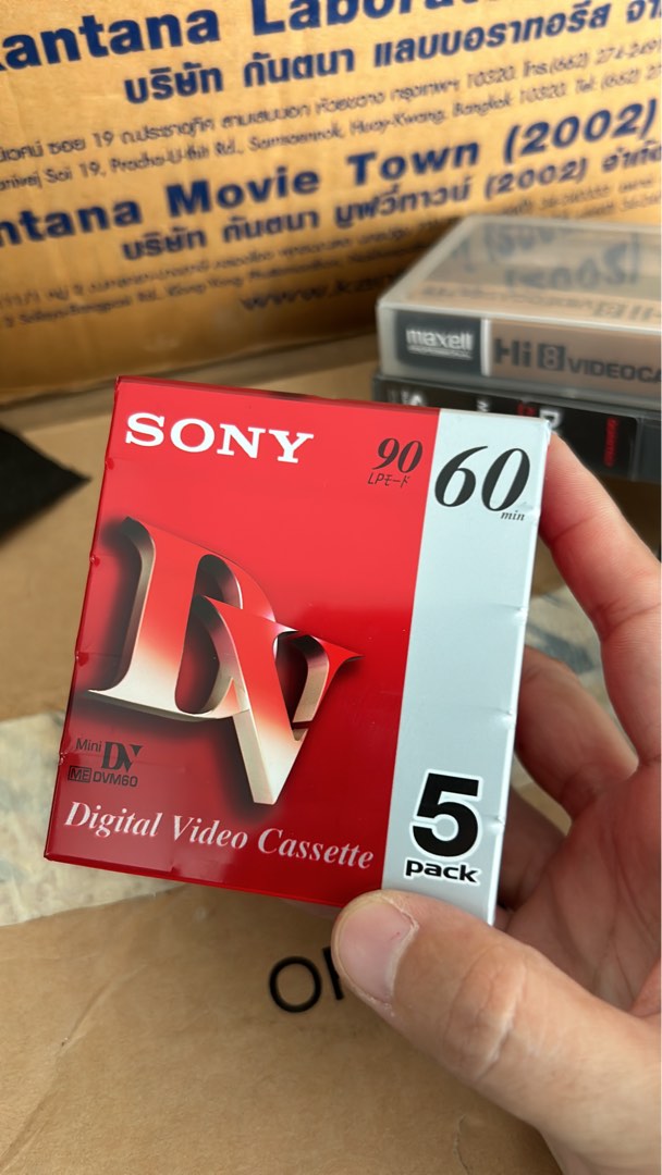 Sony DVM60R mini-DV 60min, Computers & Tech, Office & Business ...