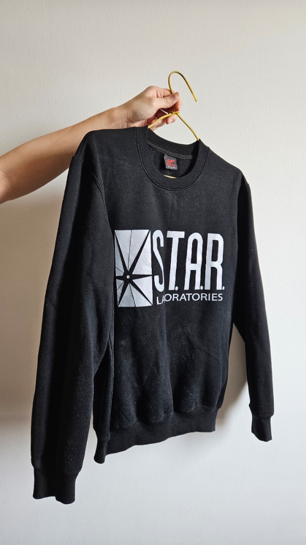 S.T.A.R. Labs Sweatshirt The Flash Men s Fashion Tops Sets Hoodies on Carousell