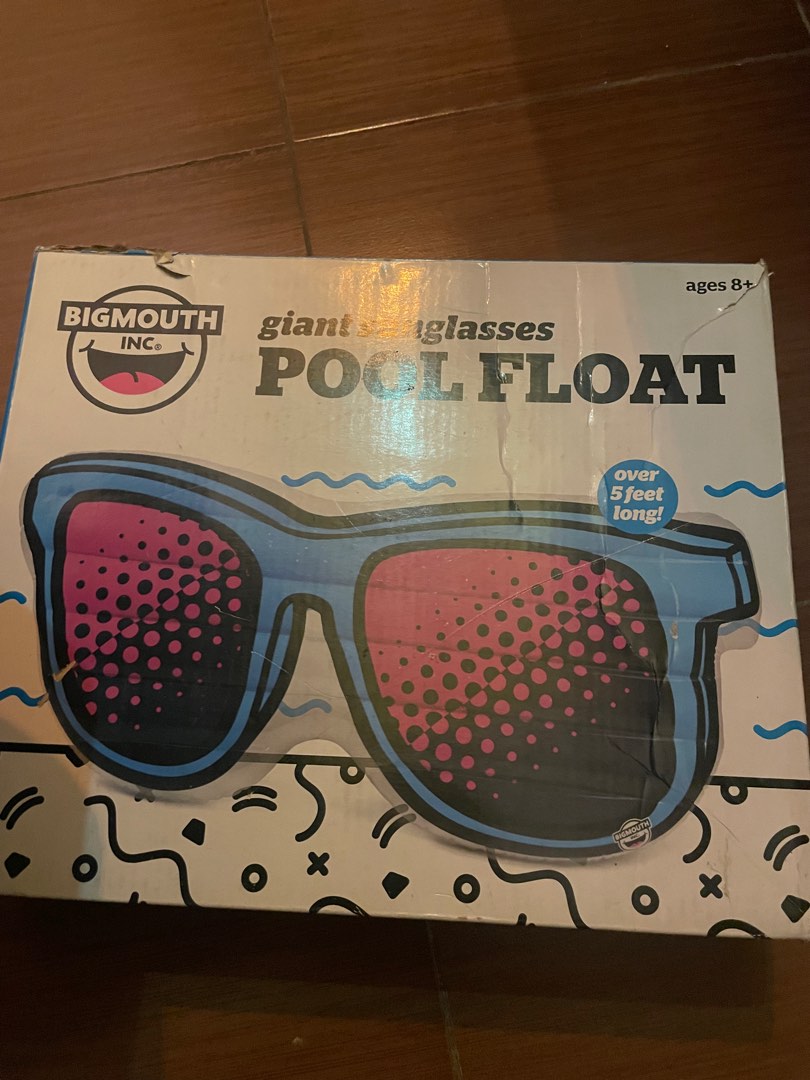 Sunglasses pool float, Sports Equipment, Sports & Games, Water Sports ...