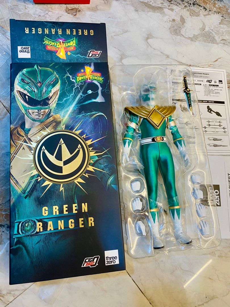 THREEZERO POWER RANGER / GREEN RANGER, Hobbies & Toys, Toys & Games on ...