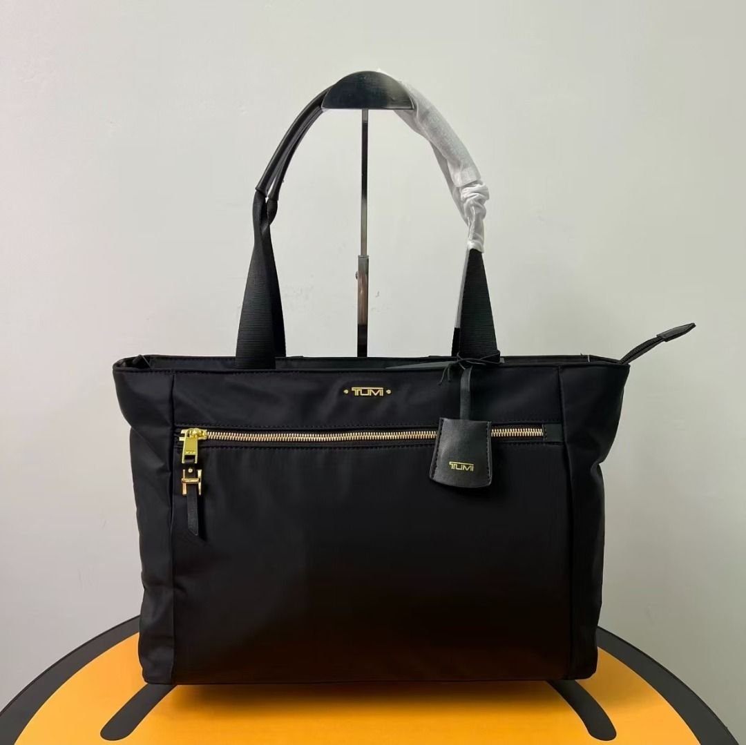 Tumi Voyageur Mauren Tote Black gold
