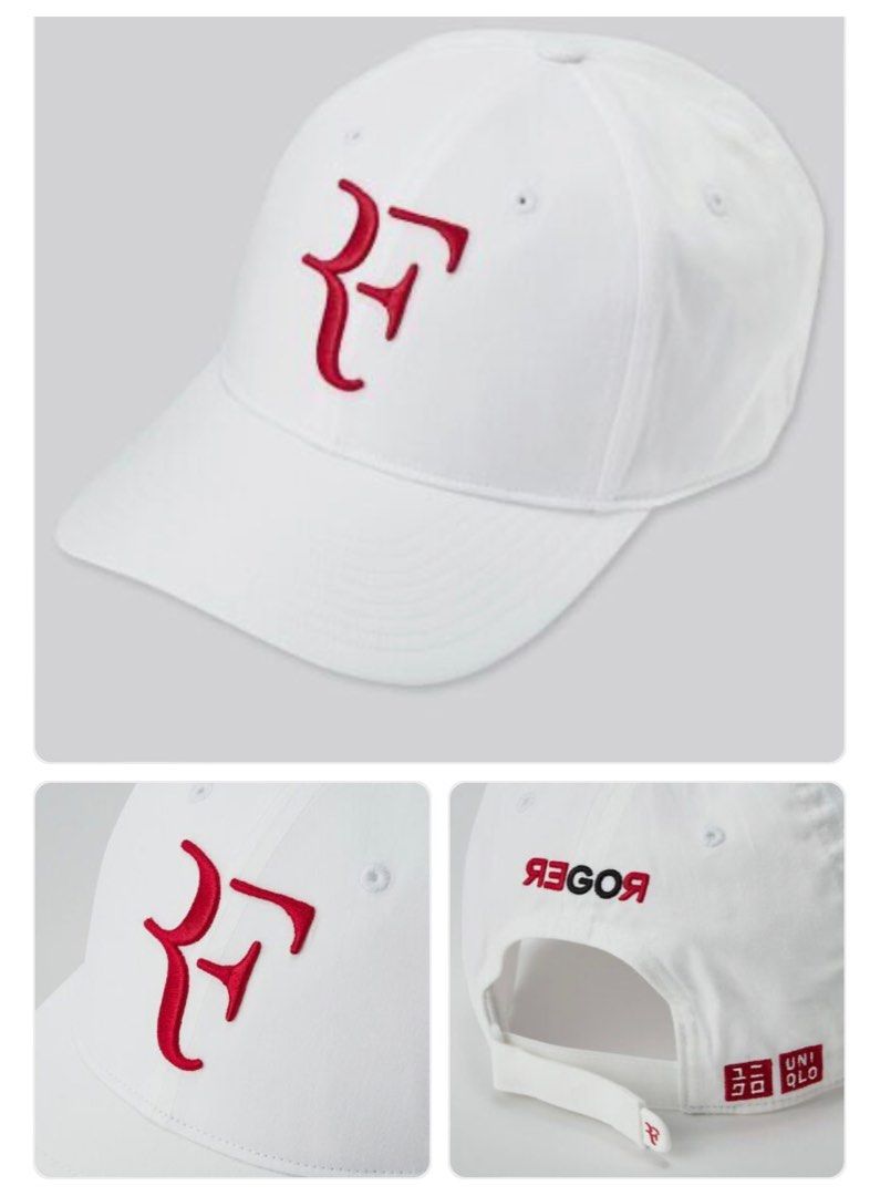 roger federer cap white