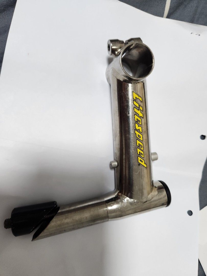 Vintage Litespeed 1 1 8in threaded stem 120mm Sports Equipment Bicycles Parts Parts Accessories on Carousell