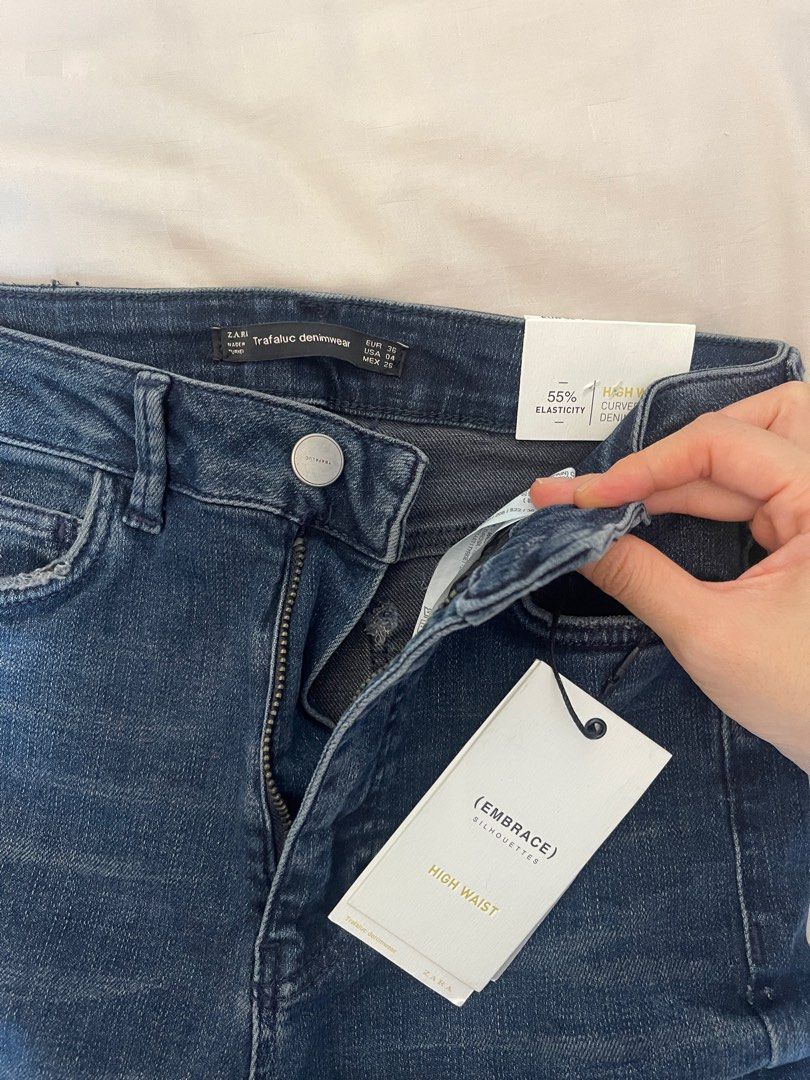 Zara embrace jeans top