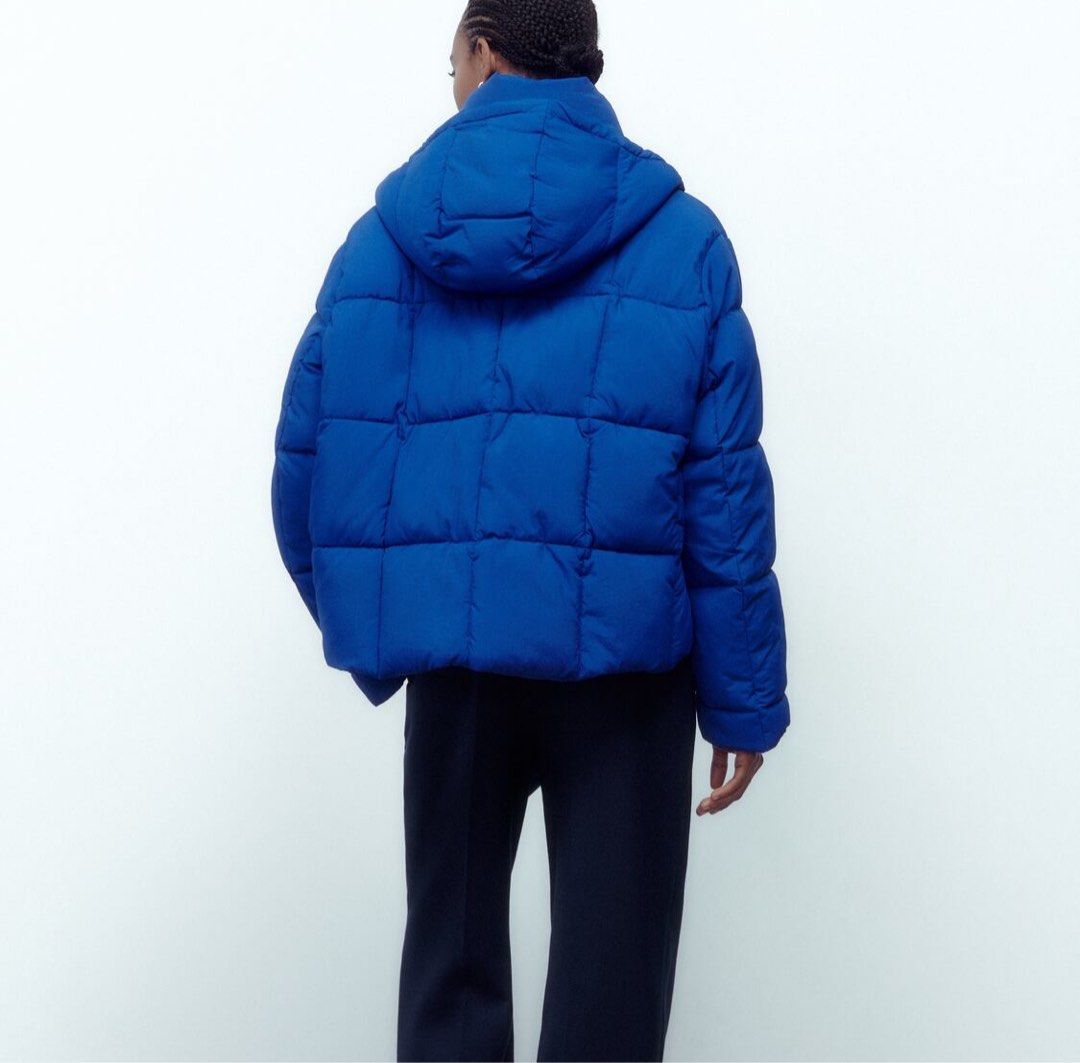Blue Puffer Zara Man Puffer 100% FEATHER WATER REPELLENT PUFFER