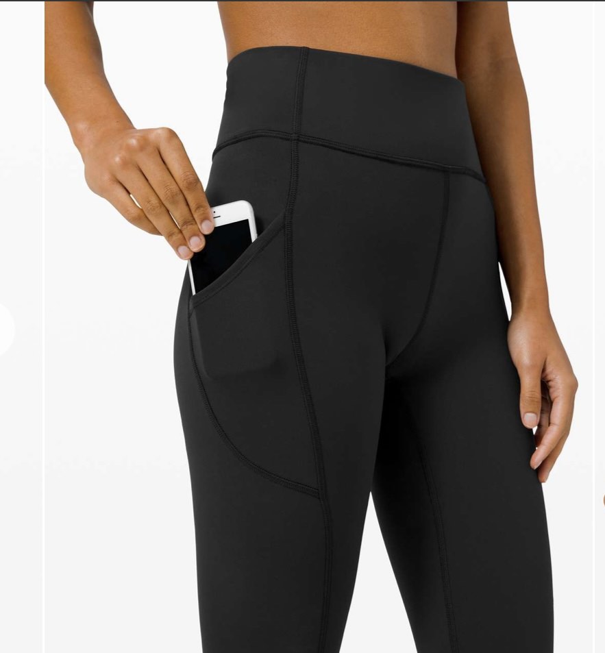 Lululemon leggings side pockets clearance