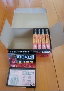 全新未拆封卡帶 6個