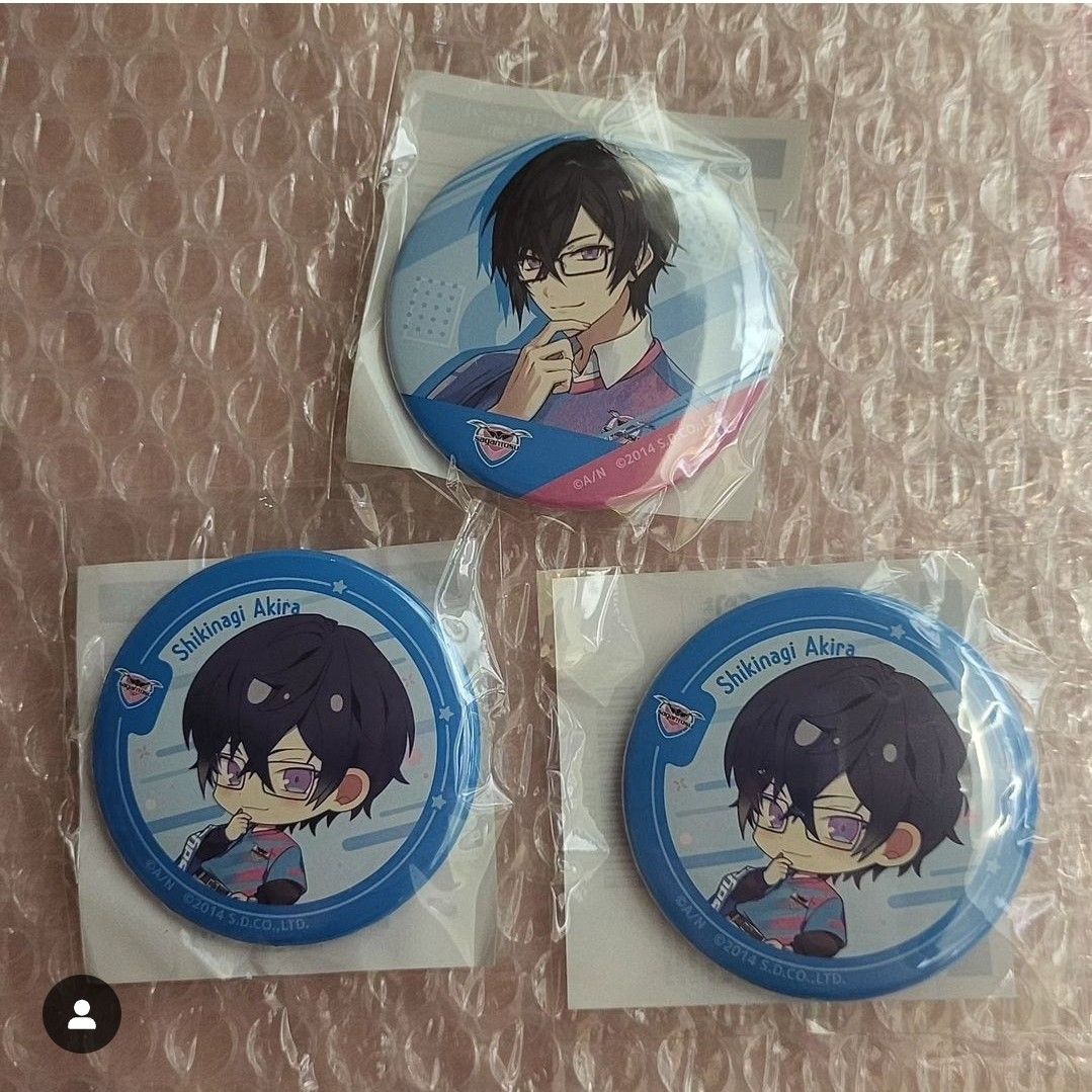 長尾景 缶バッジ ホワイトデー にじさんじ ホワイトデーグッズ 缶