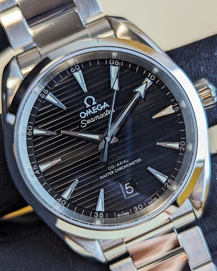 LNIB 2019 Omega Aqua Terra 38mm 220.10.38.20.01.001 Black Dial Luxury Watches on Carousell