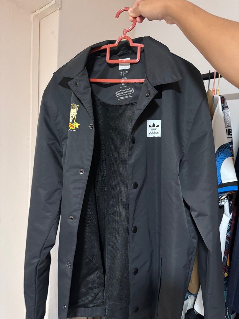 Adidas Beavis and Butthead Coach jacket