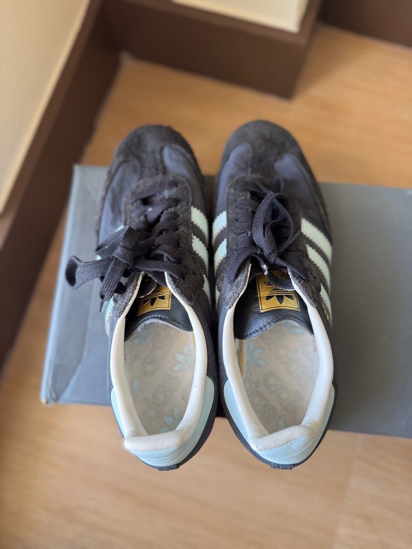 adidas gazelle silver green womens Adidas Sambae Almost Blue – Offsneakz main image 0