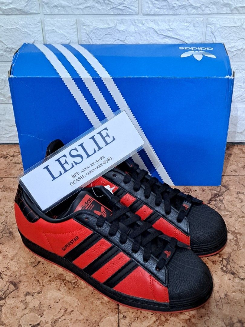 Adidas Superstar x Marvel x Playstation Miles Morales US8.5 Men s Fashion Footwear Sneakers on Carousell
