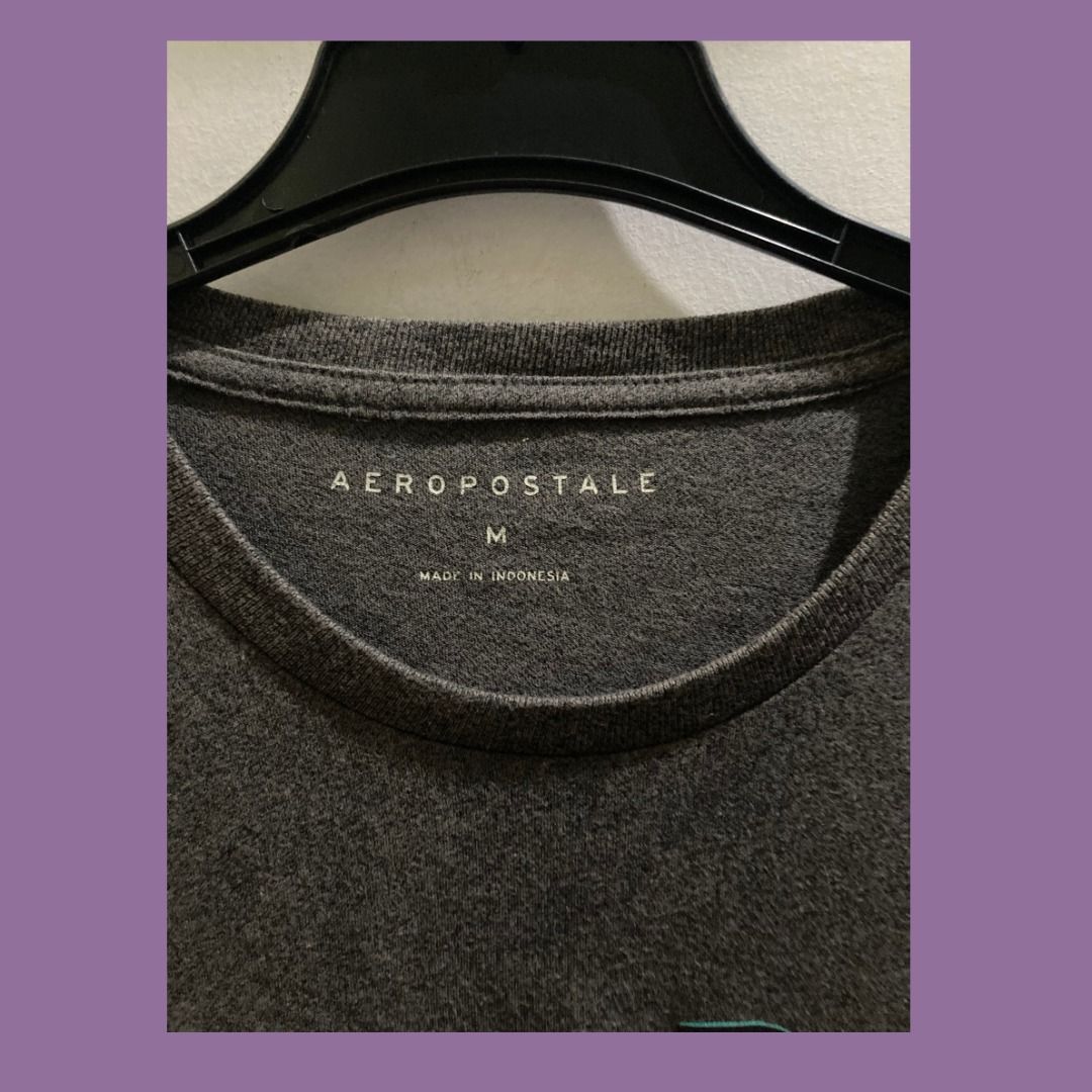 AEROPOSTALE DARK GREY SHIRT (Category: Tshirts & Polo Shirts ) located in Manila. Submitted by mauvine (Listing ID 1327265124, Image 2). Description: For Meet-ups: - Brisk n' Brew - Xentro Mall Sta Ana - National Shrine of Our Lady of the Abandoned (Sta Ana Church) - Lemon Square Bakery Treats (Sta Ana) - Robinsons Place Manila - Lawson Paco - Puregold Makati.