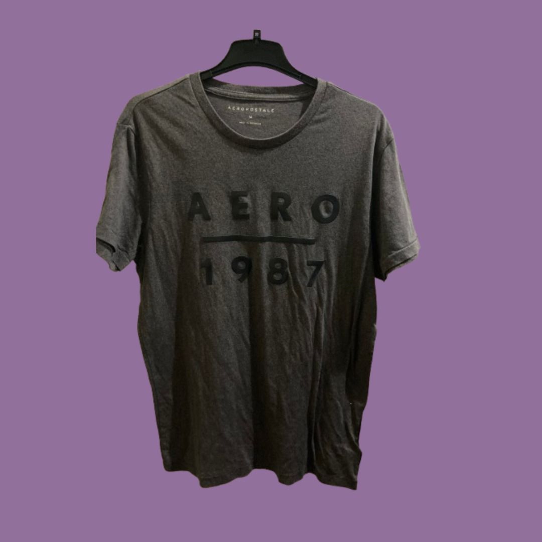 AEROPOSTALE DARK GREY SHIRT (Category: Tshirts & Polo Shirts ) located in Manila. Submitted by mauvine (Listing ID 1327265124, Image 1). Description: For Meet-ups: - Brisk n' Brew - Xentro Mall Sta Ana - National Shrine of Our Lady of the Abandoned (Sta Ana Church) - Lemon Square Bakery Treats (Sta Ana) - Robinsons Place Manila - Lawson Paco - Puregold Makati.