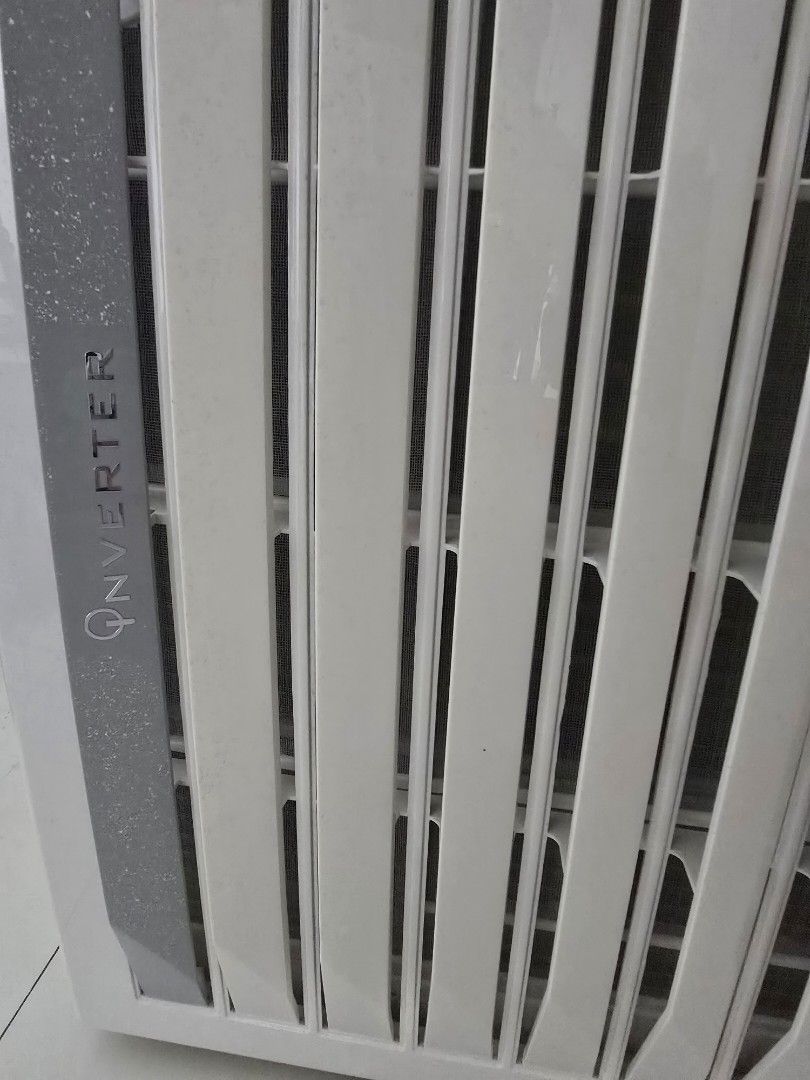 AIRCON TCL INVERTER 1.5HP (Category: Air Conditioning and Heating) located in Caloocan City. Submitted by prettyplaceph (Listing ID 1327247224, Image 2). Description: FOR SALE: TCL TAC-12CWI/W; 1. 5HP, Window Type Aircon, Remote, Inverter FEATURES: Fast Cooling, Low Noise Energy Saving Inverter Motor Segmented Swing Design Titan Gold Coated Fins Smart Diagnosis Auto Restart Titan Gold Fins High-effcient Internal Thread Copper Pipe SPECIFICATIONS: