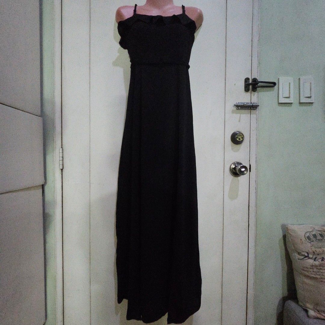 long sleeve wrap black dress Niella Long Sleeve Wrap Mini Dress - Black Black / S