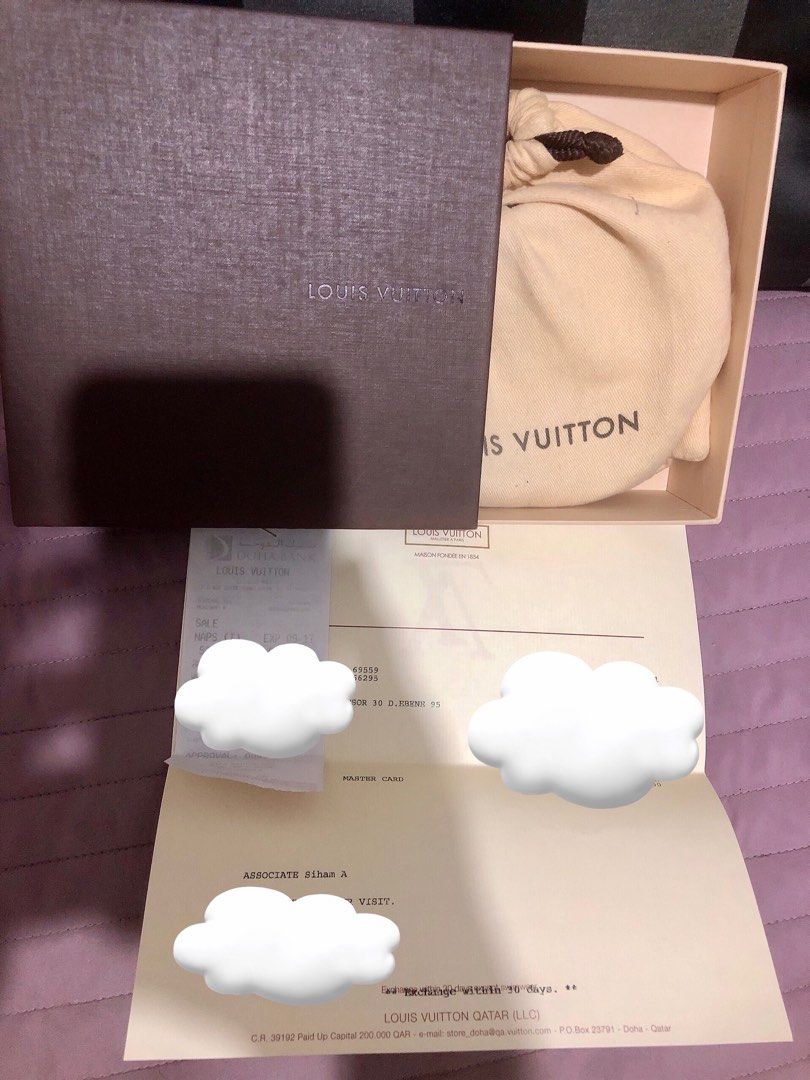 LOUIS VUITTON - LV EBENE - Belt (Category: Luxury Accessories) located in Manila. Submitted by heysential (Listing ID 1327215972, Image 3). Description: Authentic LV Belt .Ebene. Size: 38 Seldom used. It comes with the box, dust bag, receipt Flaws: little bit dirty in small area I bought it from LV Qatar .