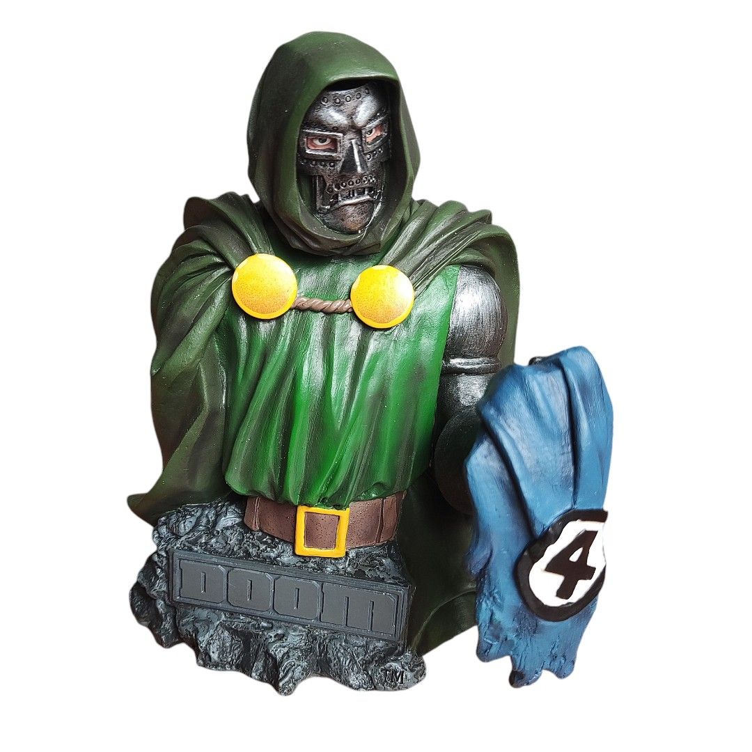 BiB Dr. Doom Bust (Category: Figurines & Statues) located in Caloocan City. Submitted by ToytrixCollectibles (Listing ID 1327228083, Image 1). Description: Meet up: Savemore Kiko, Camarin, Caloocan Shipping: LBC or Lalamove Mode of Payment: Bank Transfer, GCash or COD.
